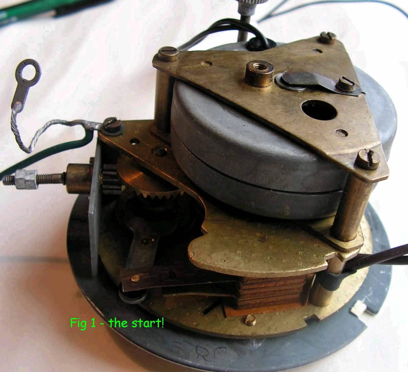 Fig 1 The Clock Movement