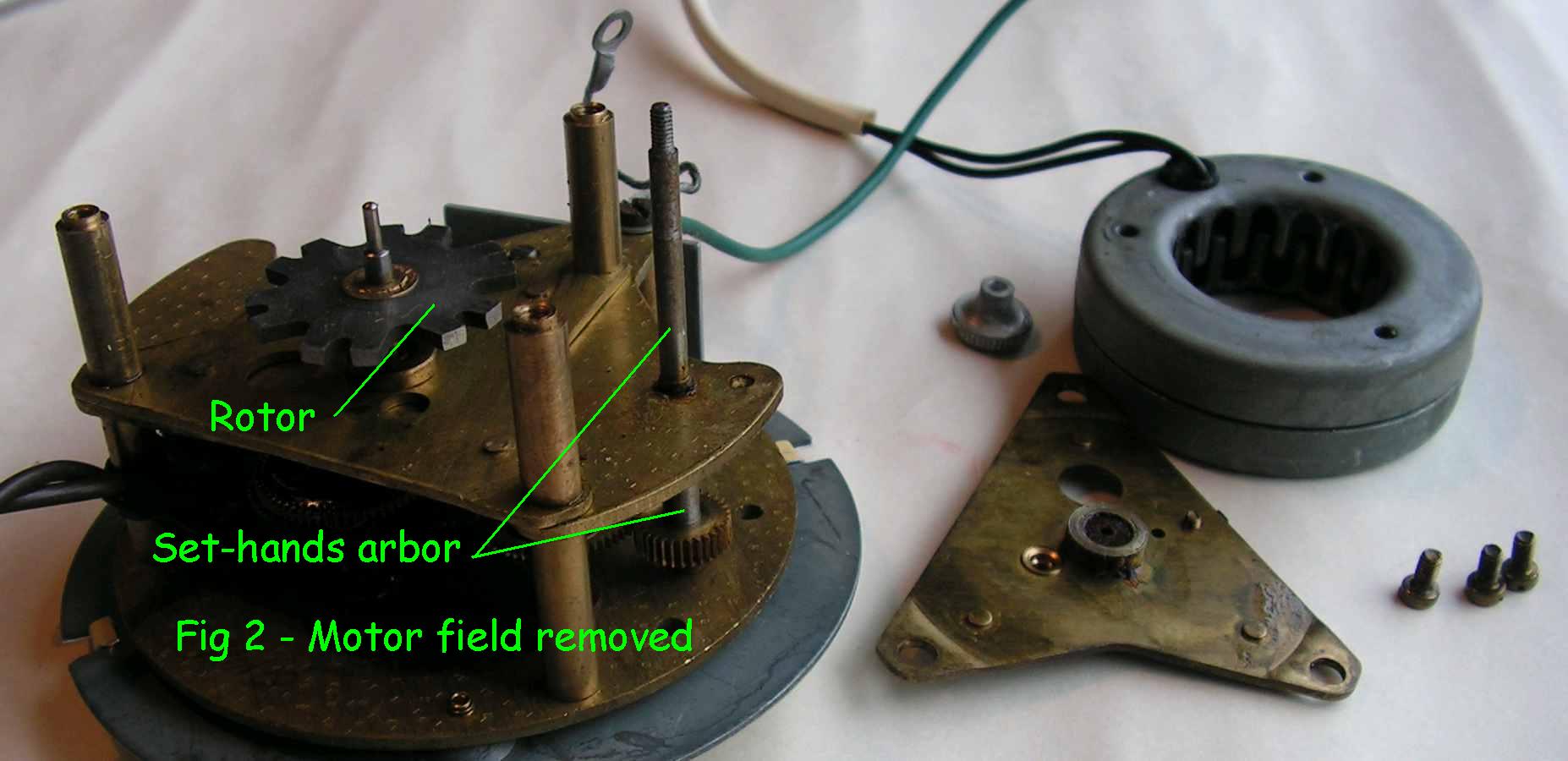 Fig 2 - motor field removed