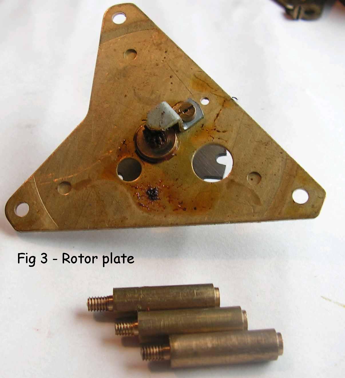 Fig 3 - the Rotor Plate