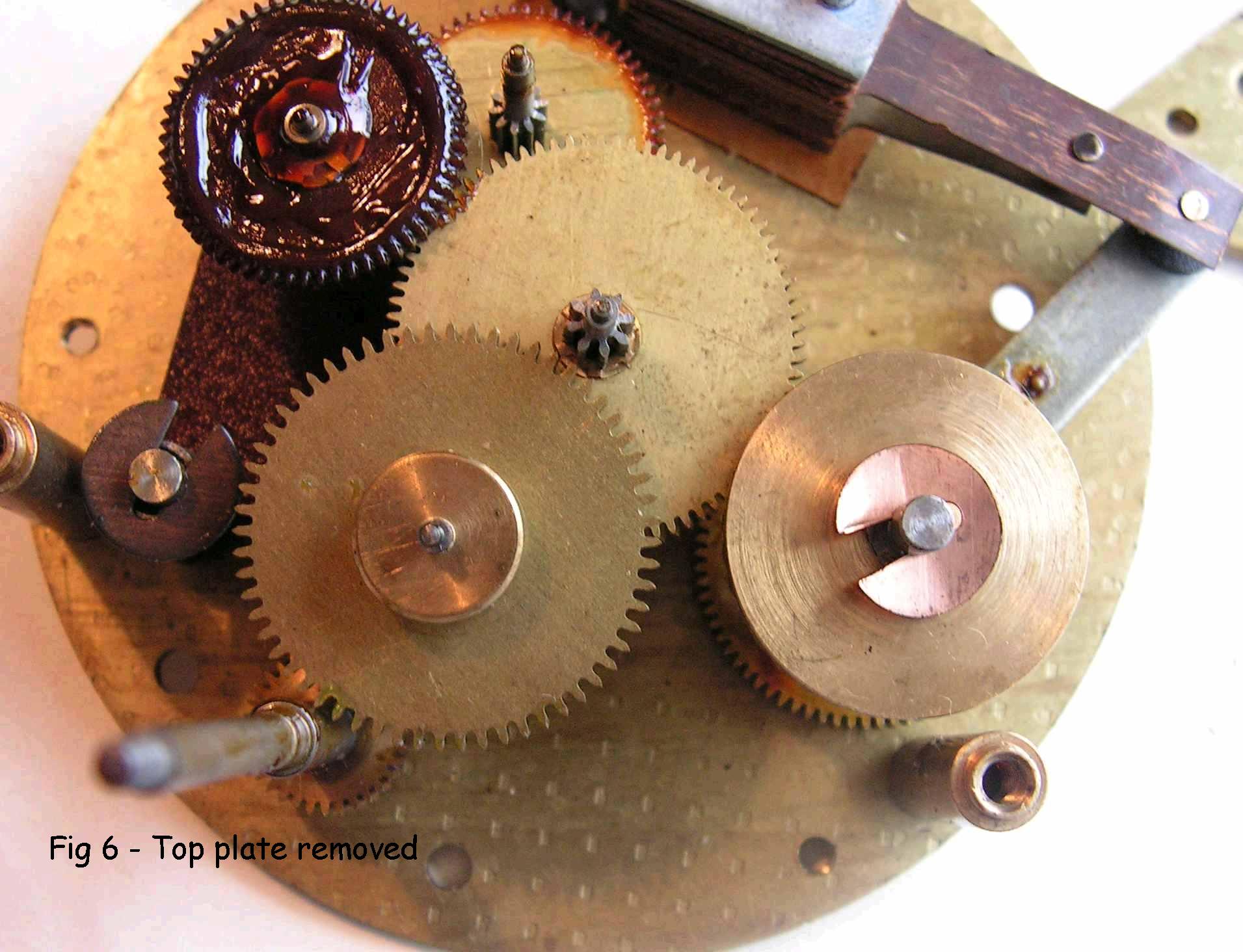 Fig 6 - Top Plate Removed