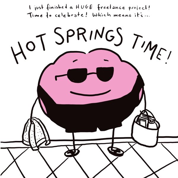 Boiling Myself in the Hot Springs