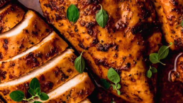 Oven baked chicken breast