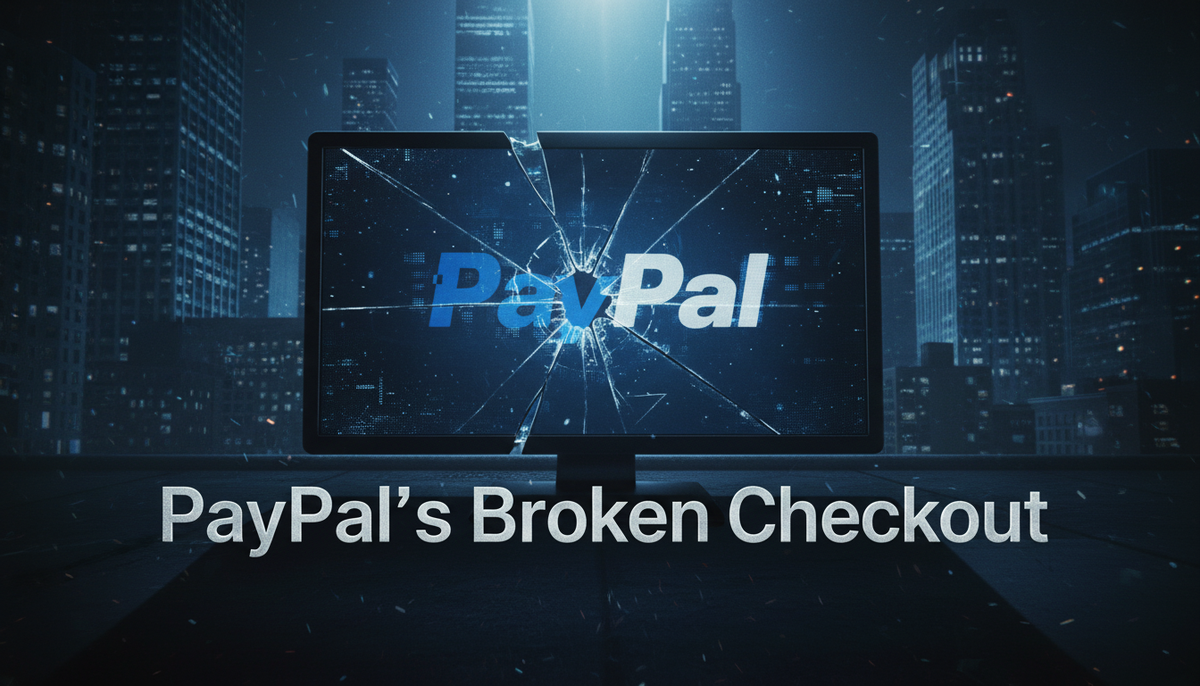 PayPal's Broken Checkout: Kitchen Sink or Structural Decline?