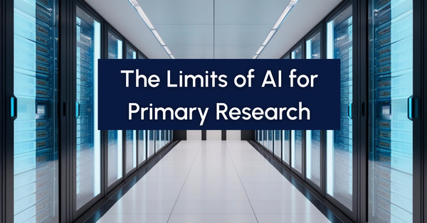 The AI Hype in Primary Research Is Real, But So Are the Limits