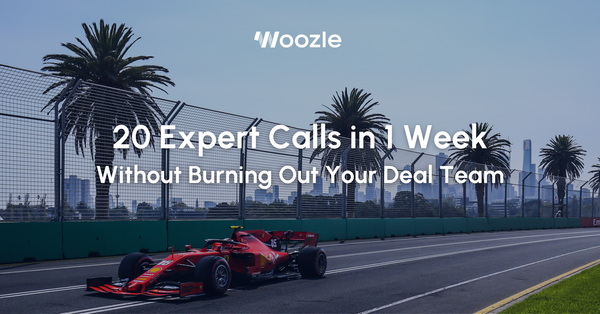 How to Run 20 Expert Interviews in a Week Without Burning Out Your Deal Team