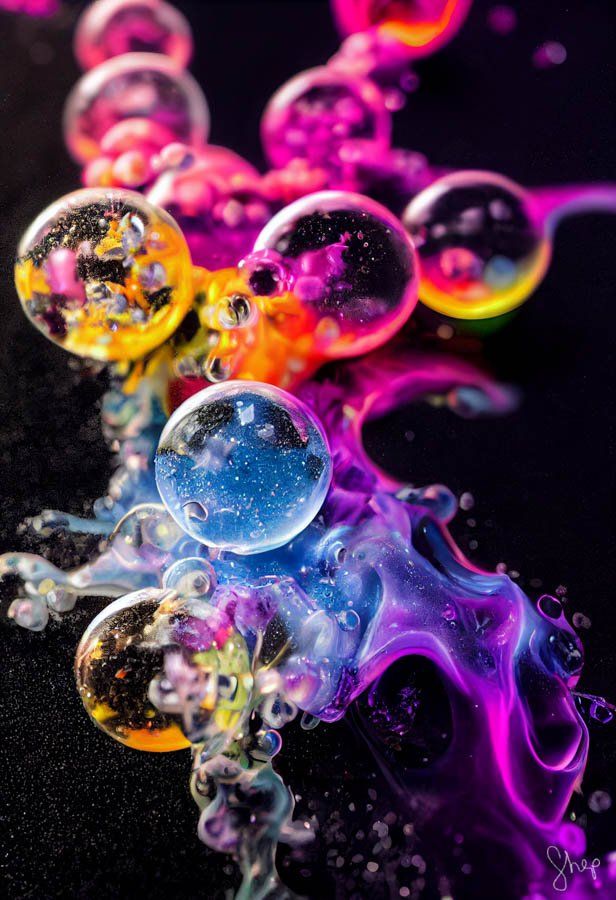 Crystal Marbles + Acid Fluids