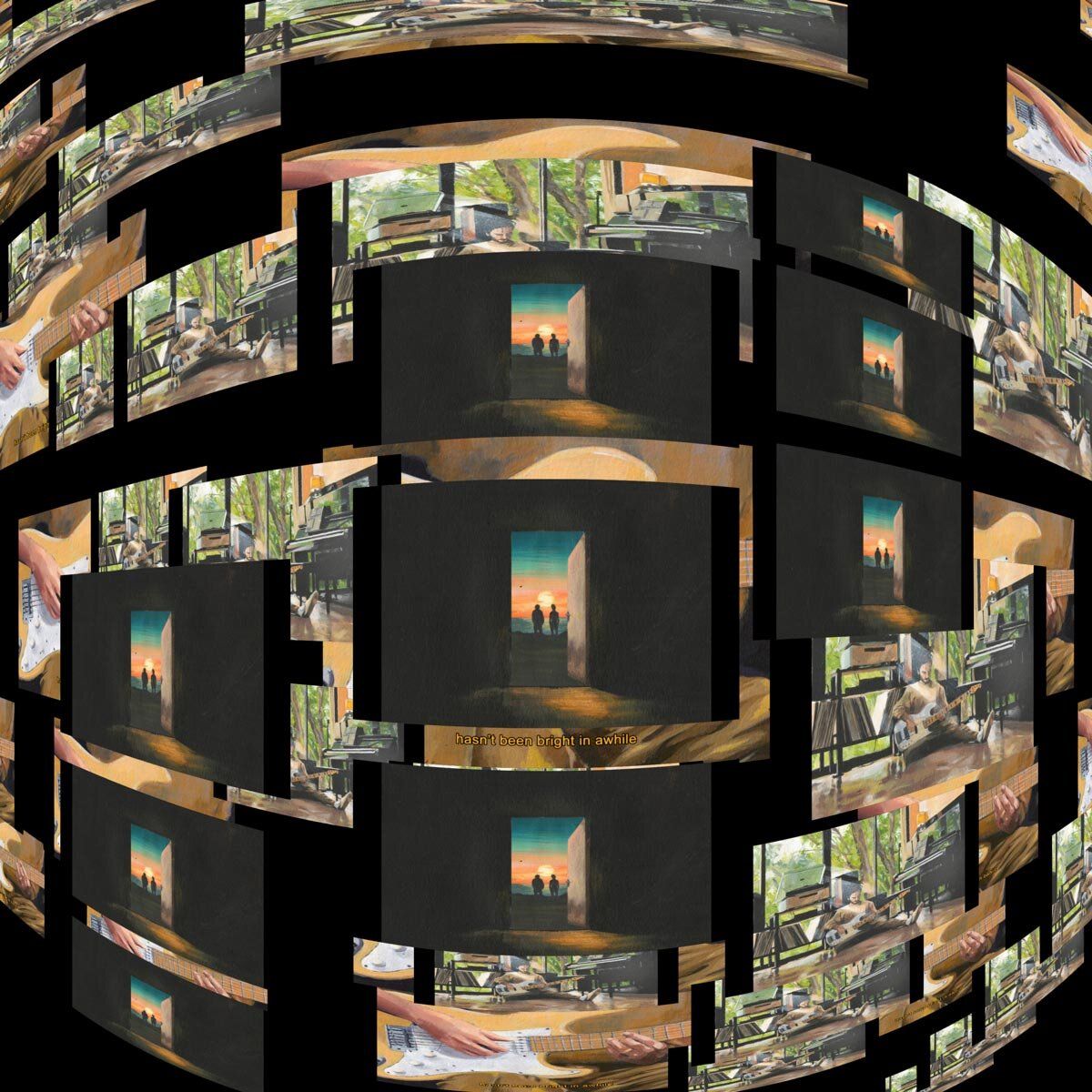 Designing 360° spaces inspired by @lossapardo and a Bas / FKJ music video