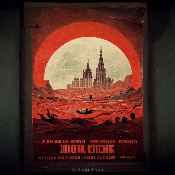 [Midjourney] AI Art: Martian Wartime Propaganda