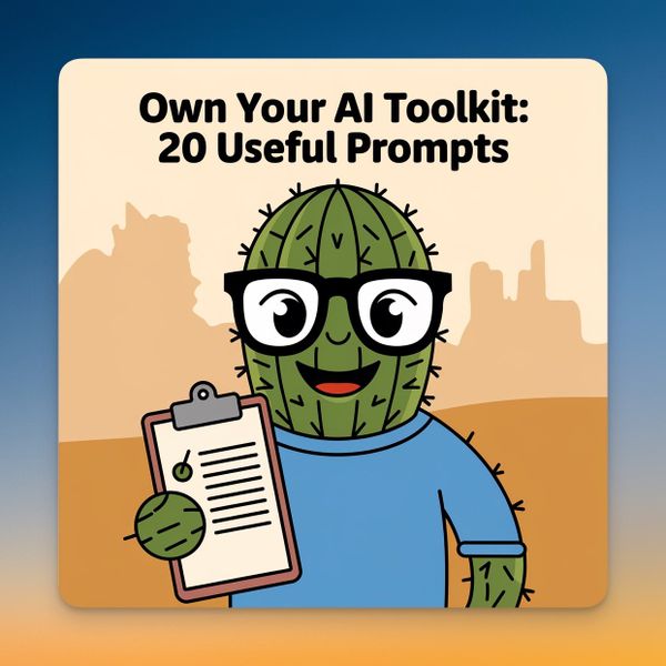 Own Your AI Toolkit: 20 Useful AI Prompts to Boost Your Productivity