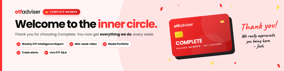 Welcome to ETFadviser Complete