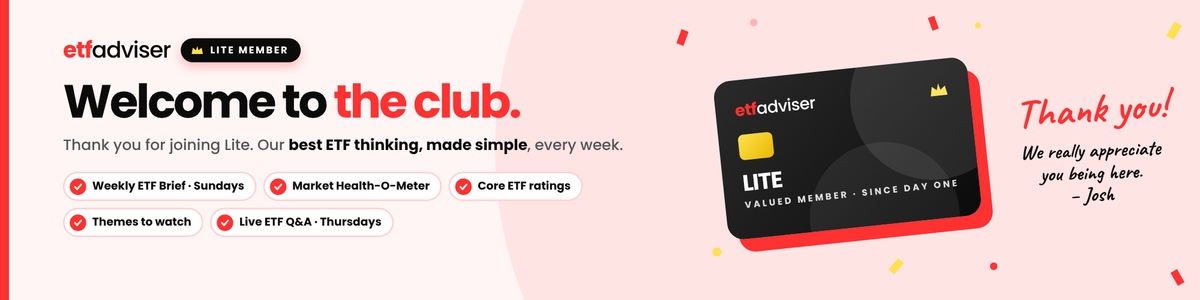 Welcome to ETFadviser Lite!