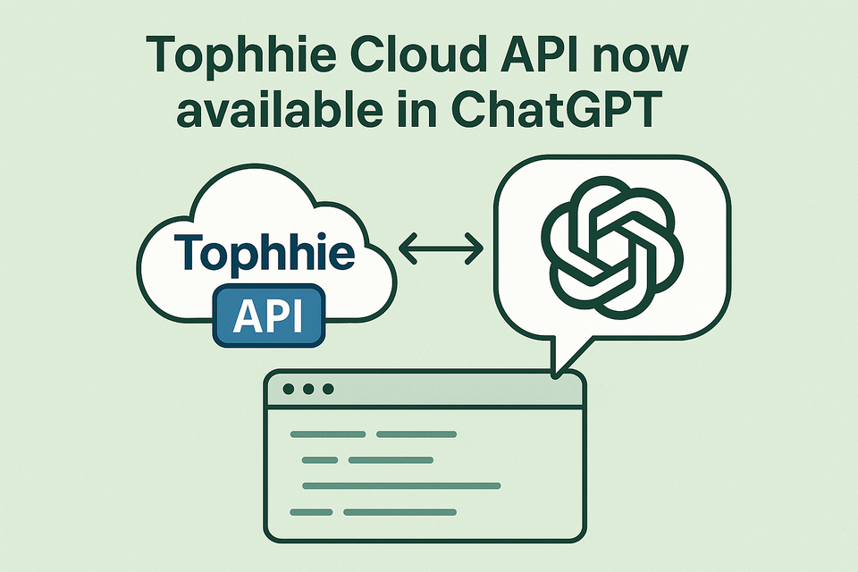 Tophhie Cloud API now available in ChatGPT 🤖