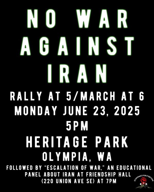 No War Against Iran