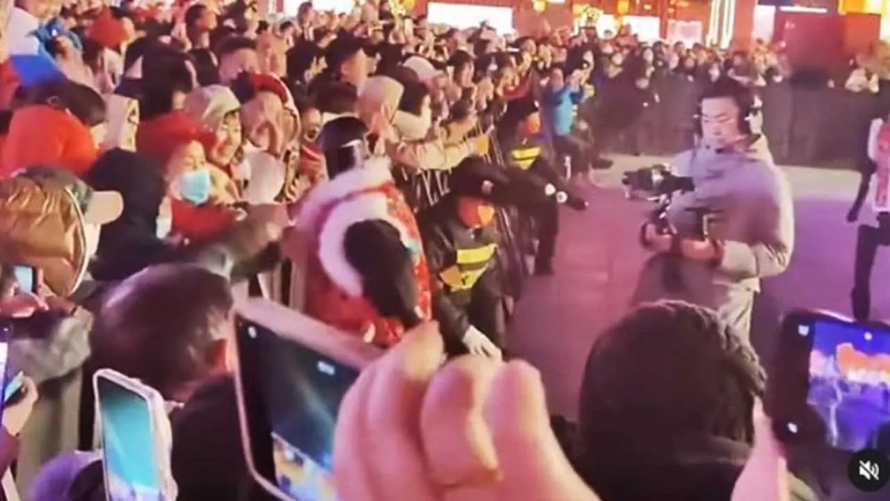Watch: AI Robot ‘Attacks’ Crowd in China