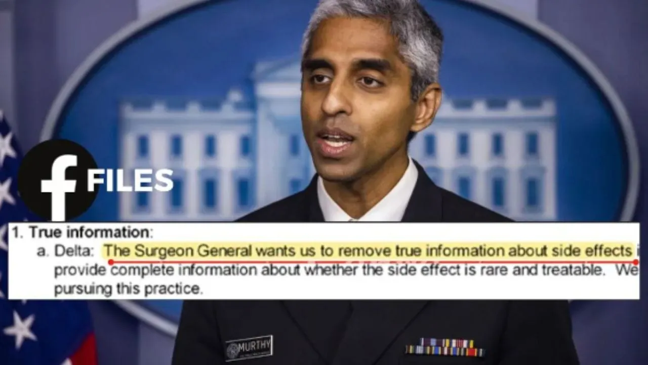 BUSTED: Leaked Docs Reveal Biden’s Surgeon General Deliberately Buried Vaccine Injury Reports