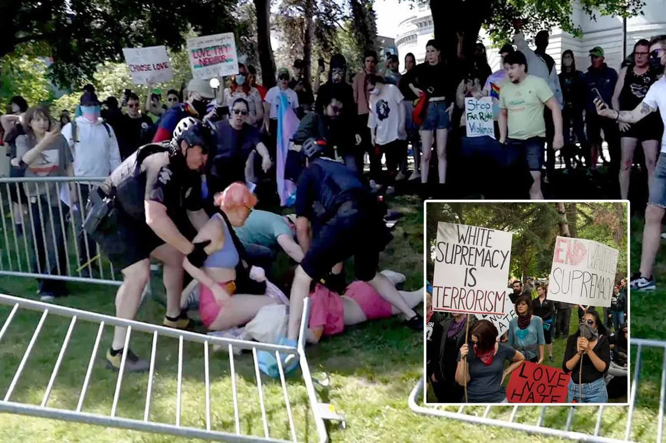 christian rally antifa