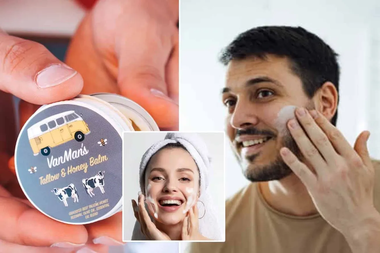 beef tallow balm skin