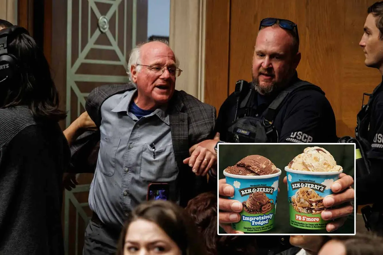 ben and jerry's arrested senate hearing