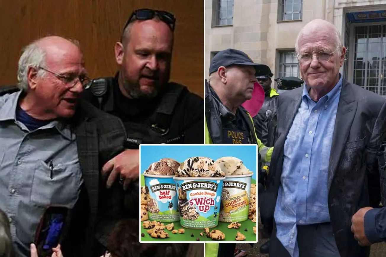 ben and jerry arrested senate hearing