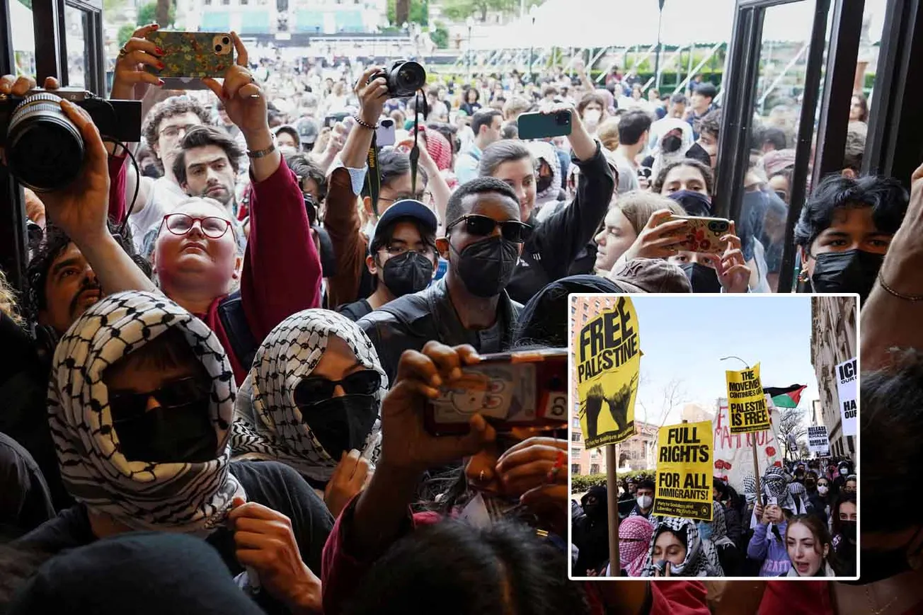 columbia library protests 