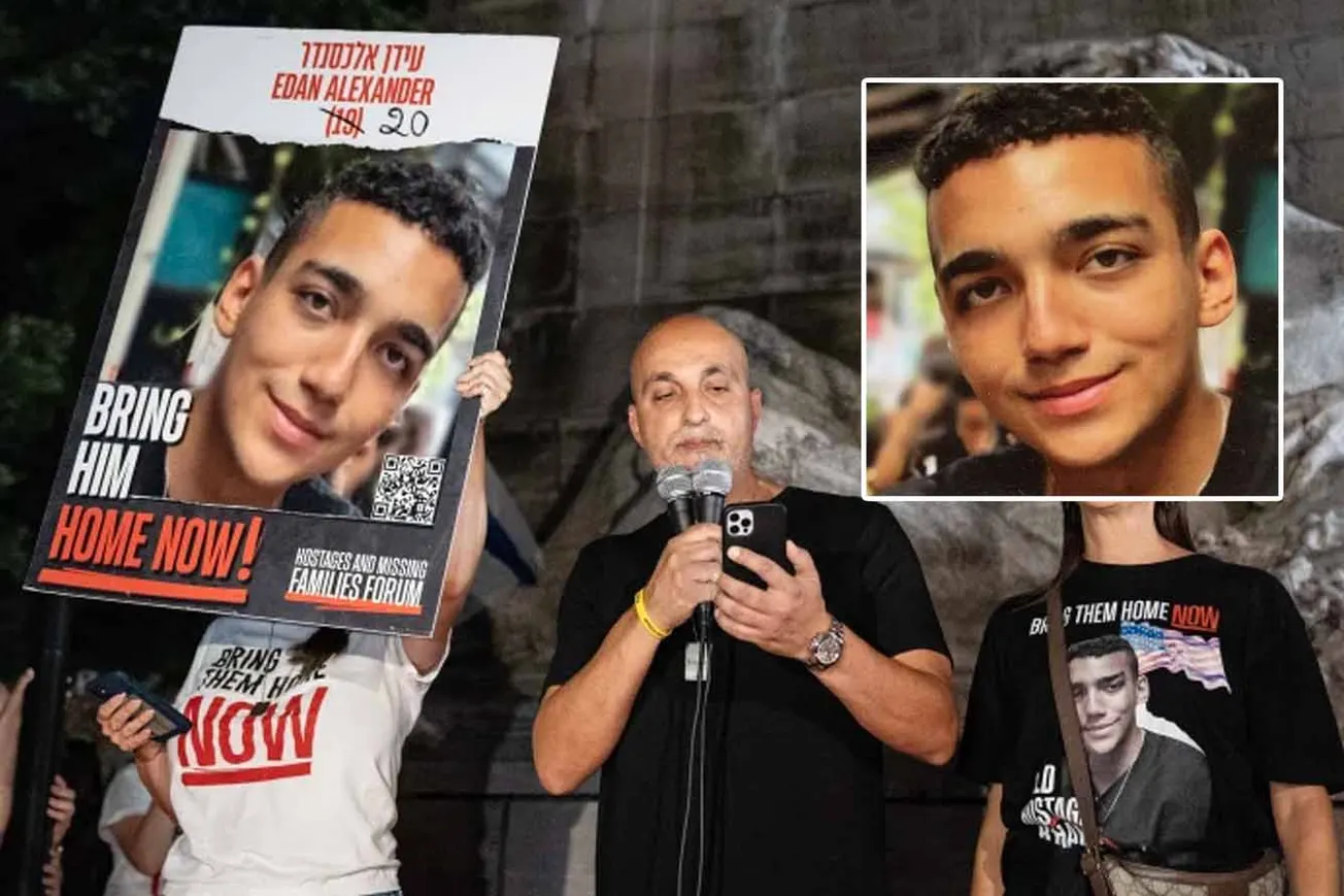 hamas release us israeli prisoner edan alexander