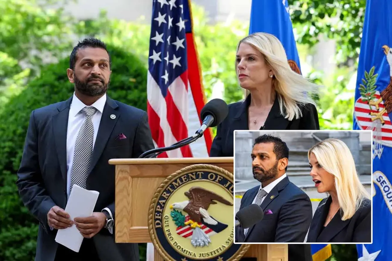 kash patel pam bondi child predators busted