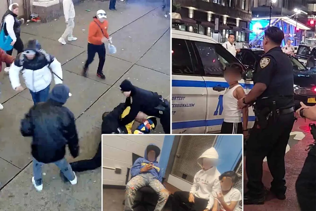 nypd brawl tren de argua gang teens venezuela