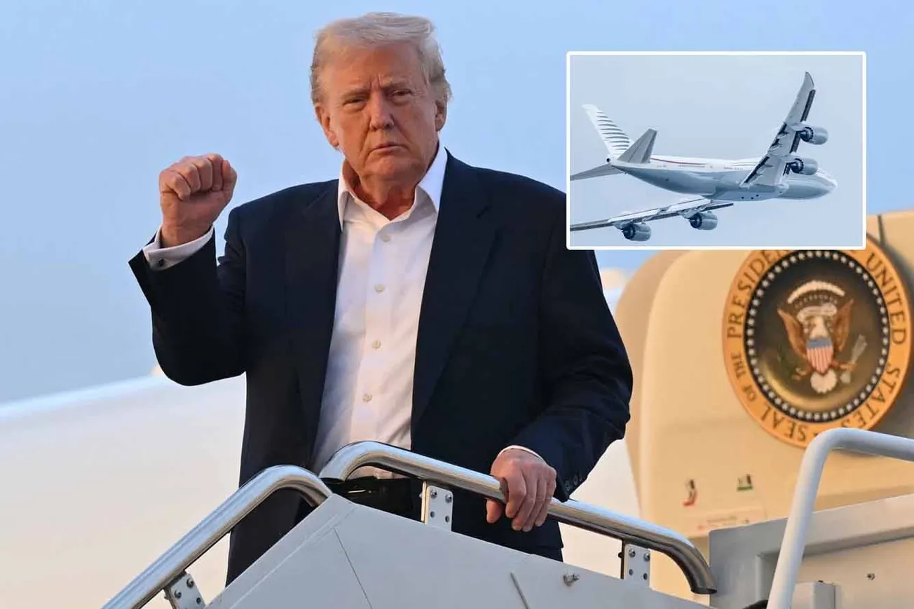 Fury Erupts Over Trump’s Plan to Use Qatar’s $400 Million Jet as Air Force One