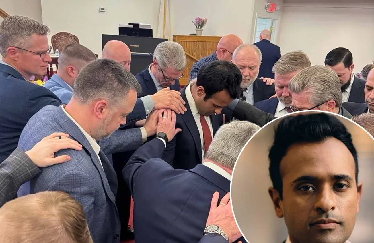 Vivek’s Cynical Ploy for Republican Votes Includes God, But Not Christ