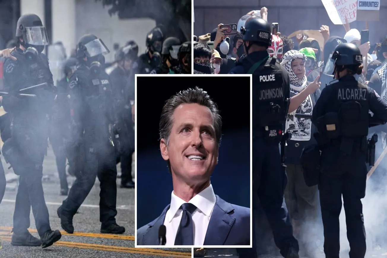 LA’s Boiling Point: Newsom’s Defiance Fuels Chaos Over ICE Raids