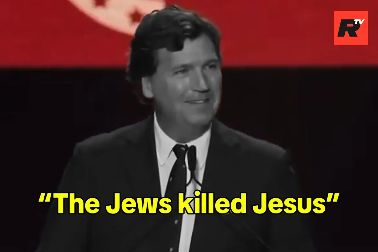 Tucker’s Jesus Story at Kirk Memorial Branded Antisemitic by Jews