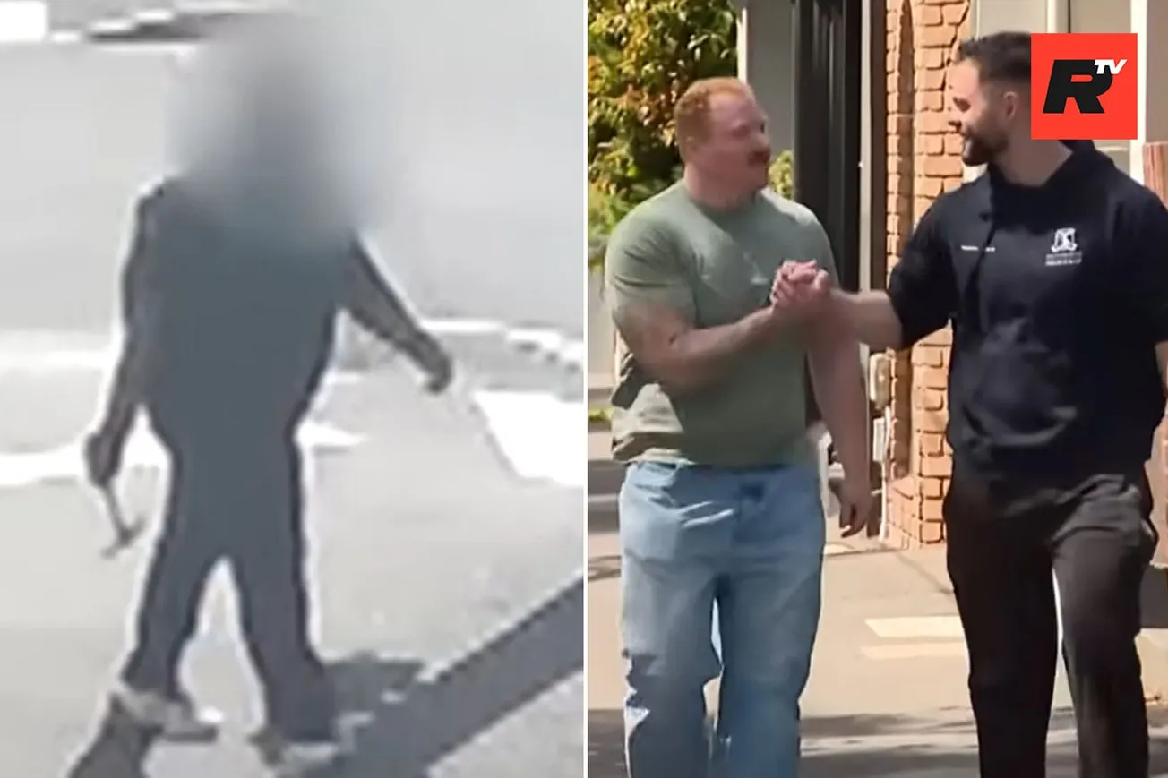 Hammer-Wielding African Stopped by Two Everyday Heroes in Australia [Watch]