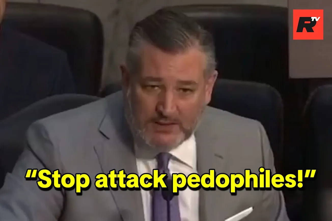 Woops.. Lying Ted is at it again–this time he's defending pedophiles [Watch]