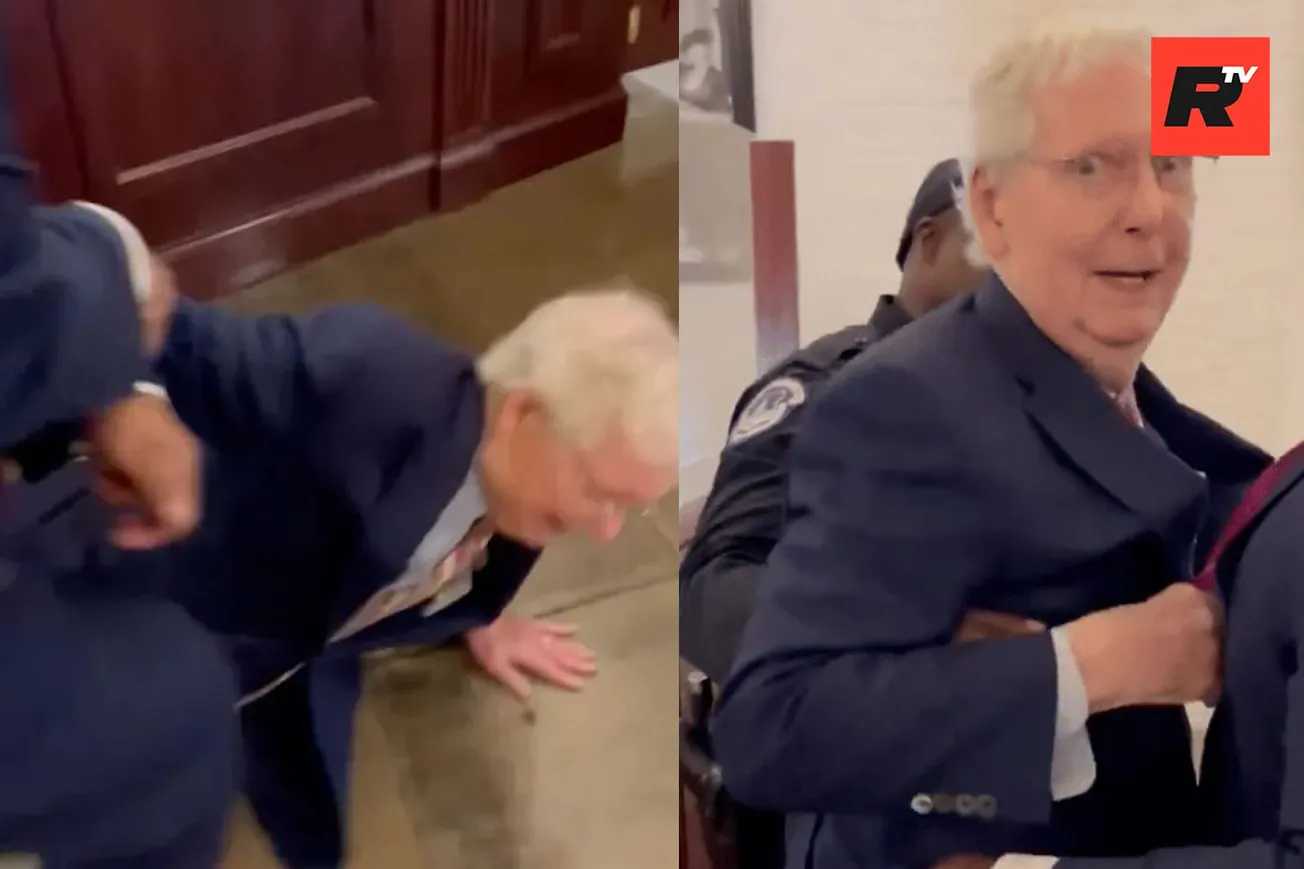 FRAIL McCONNELL FLOPS HARD: 'Kidnapping' Query Sends Him Crashing