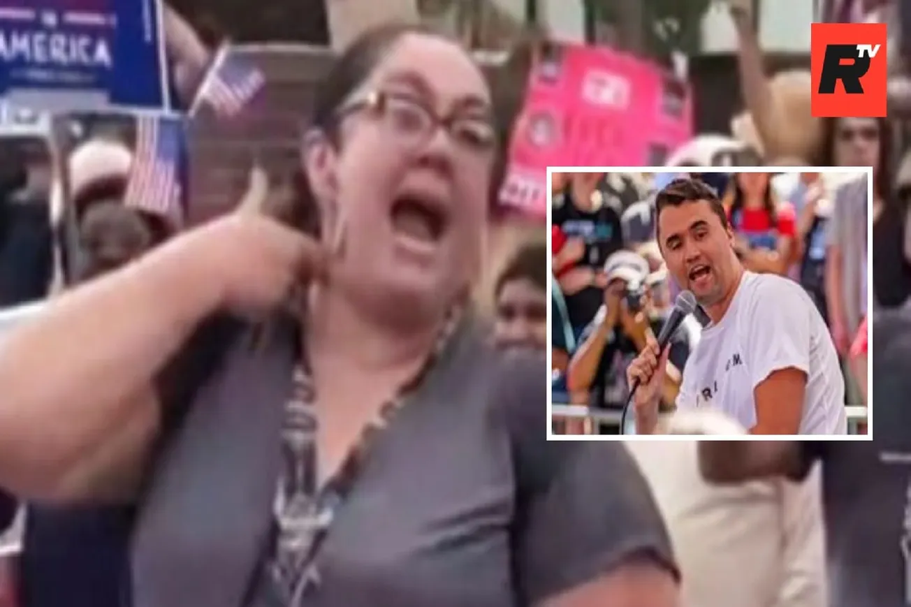 Viral Outrage: Obese Teacher Mocks Kirk Murder At 'No Kings' Protest