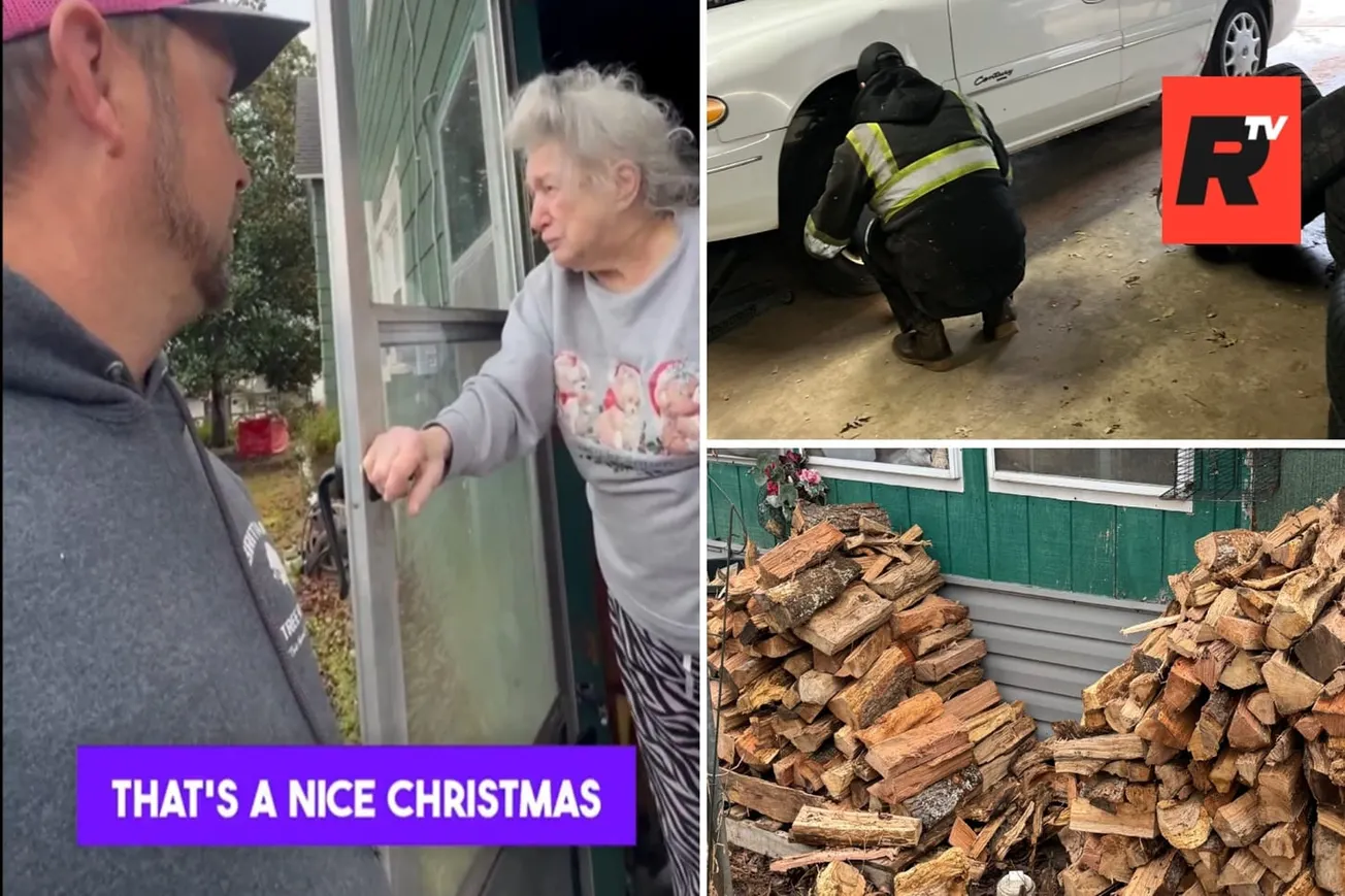 NC Man Delivers Free Firewood, Repairs Widow's Home, Raises $20K: A Holiday Miracle Goes Viral