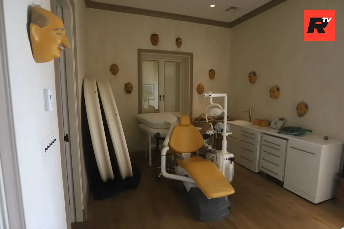 Democrats Drop Never-Before-Seen Epstein Island Photos—Including THAT Dentist Chair Surrounded by Masks