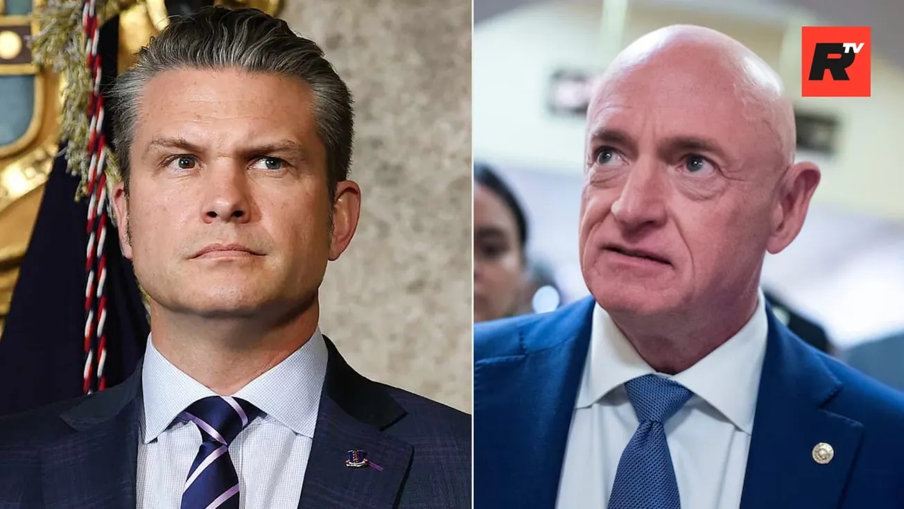 Hegseth STRIPS Sen. Mark Kelly’s Pension for 'Seditious' Video