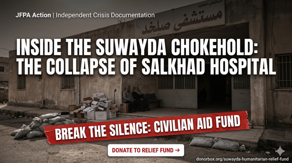 Inside the Suwayda Chokehold: The Collapse of Salkhad Hospital