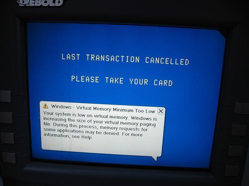 Diebold Agilis Exposed Windows Features vulnerability