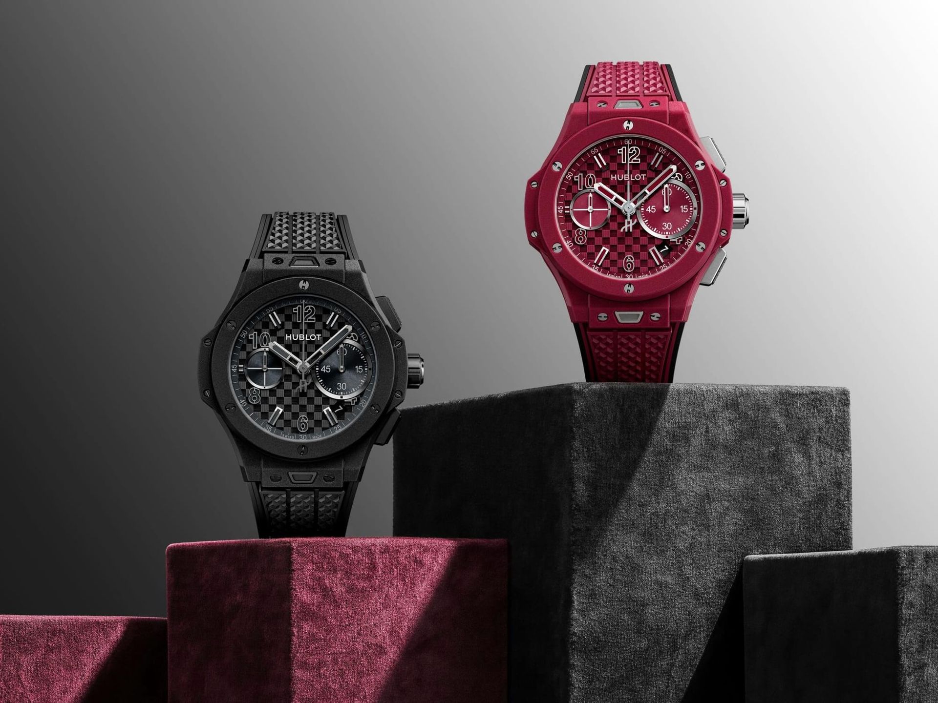 Hublot Wraps the Big Bang Original In Velvet-Textured Rubber