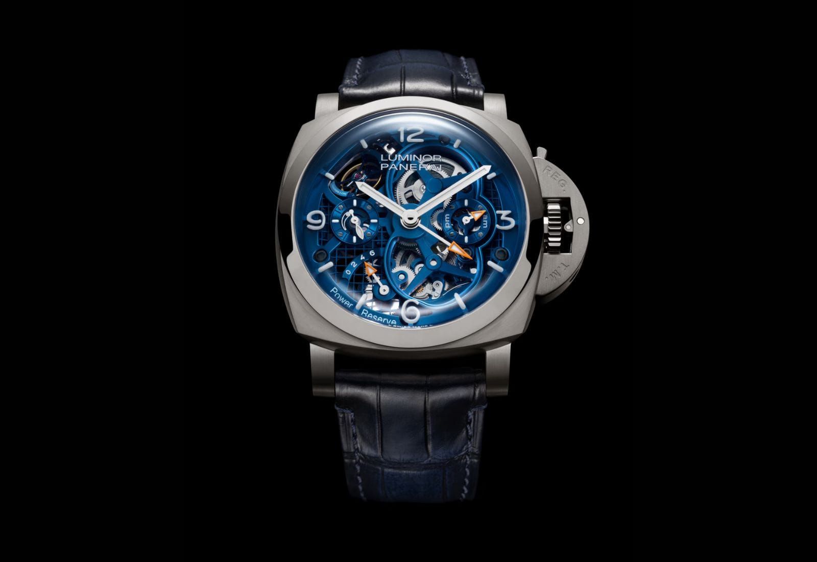 Panerai Embraces Maximalism With A Horizontal Tourbillon In A 47mm Titanium Luminor