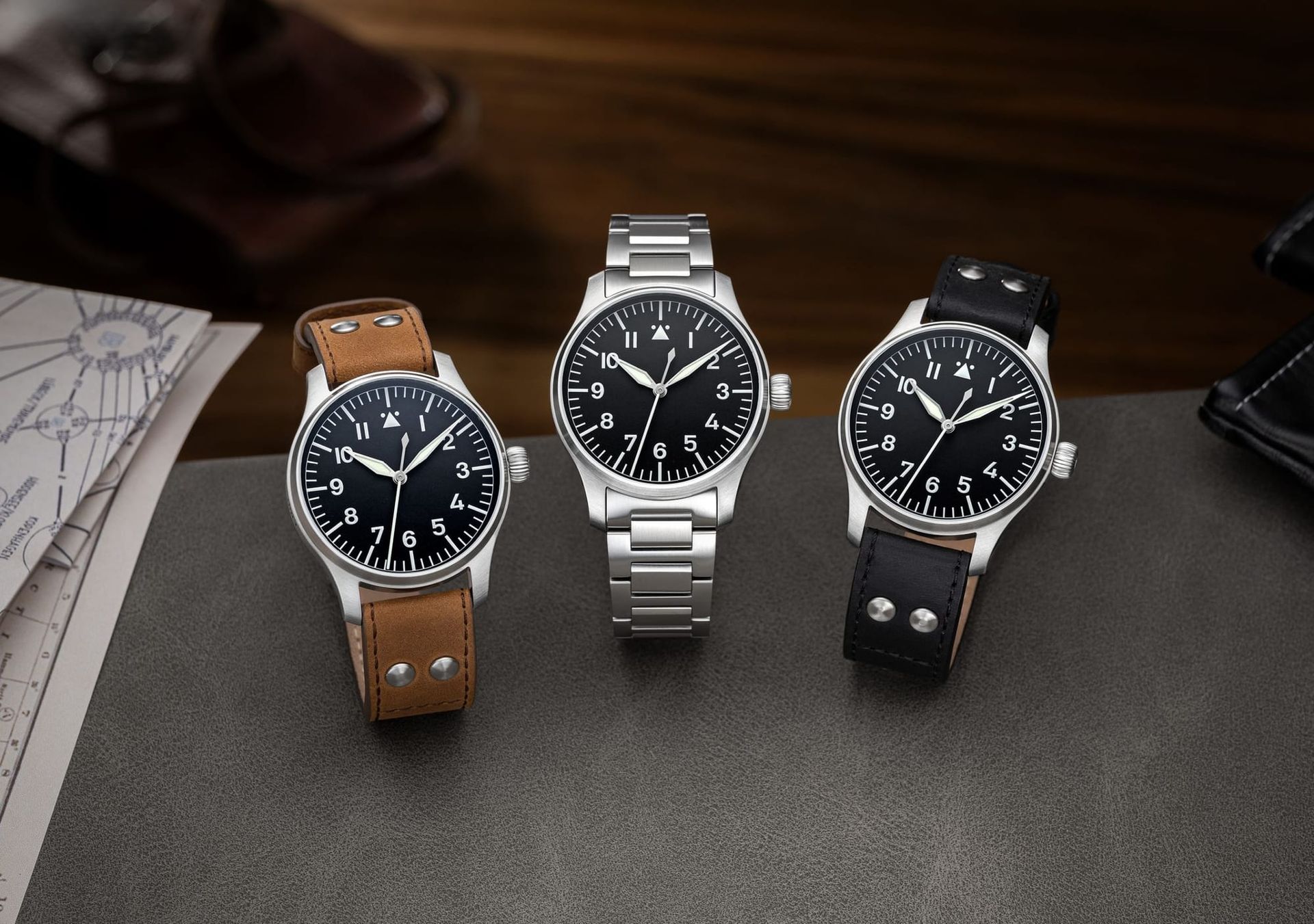 Stowa Starts Its Centenary Countdown With a 99-Piece Flieger Classic 40