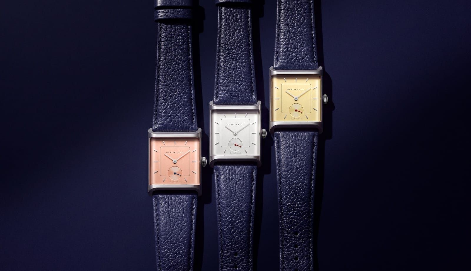 De Rijke & Co. Makes The Fantastic Capri Permanent With Three New Frosted Dials