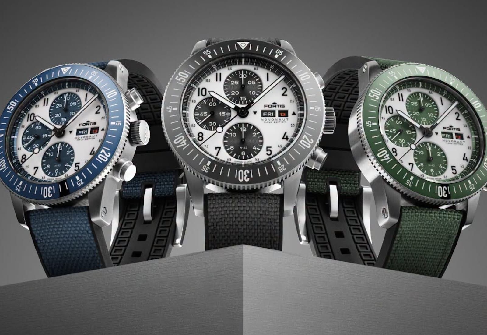 Fortis Gives the Already Cool Novonaut N-42 Halo Edition a Fully Lumed Dial