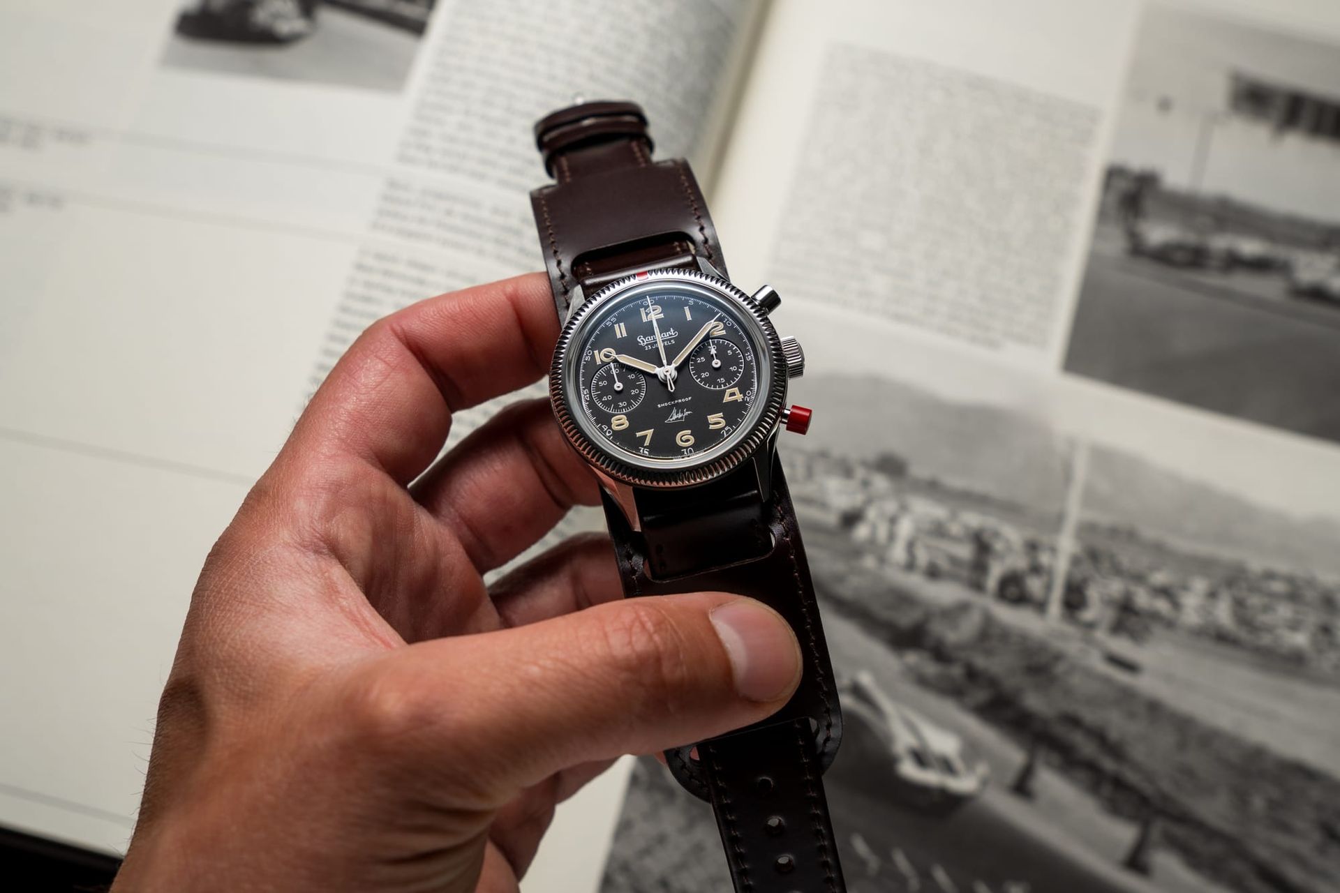 Hanhart Finally Puts Steve McQueen's Name on the 417 ES He Actually Wore