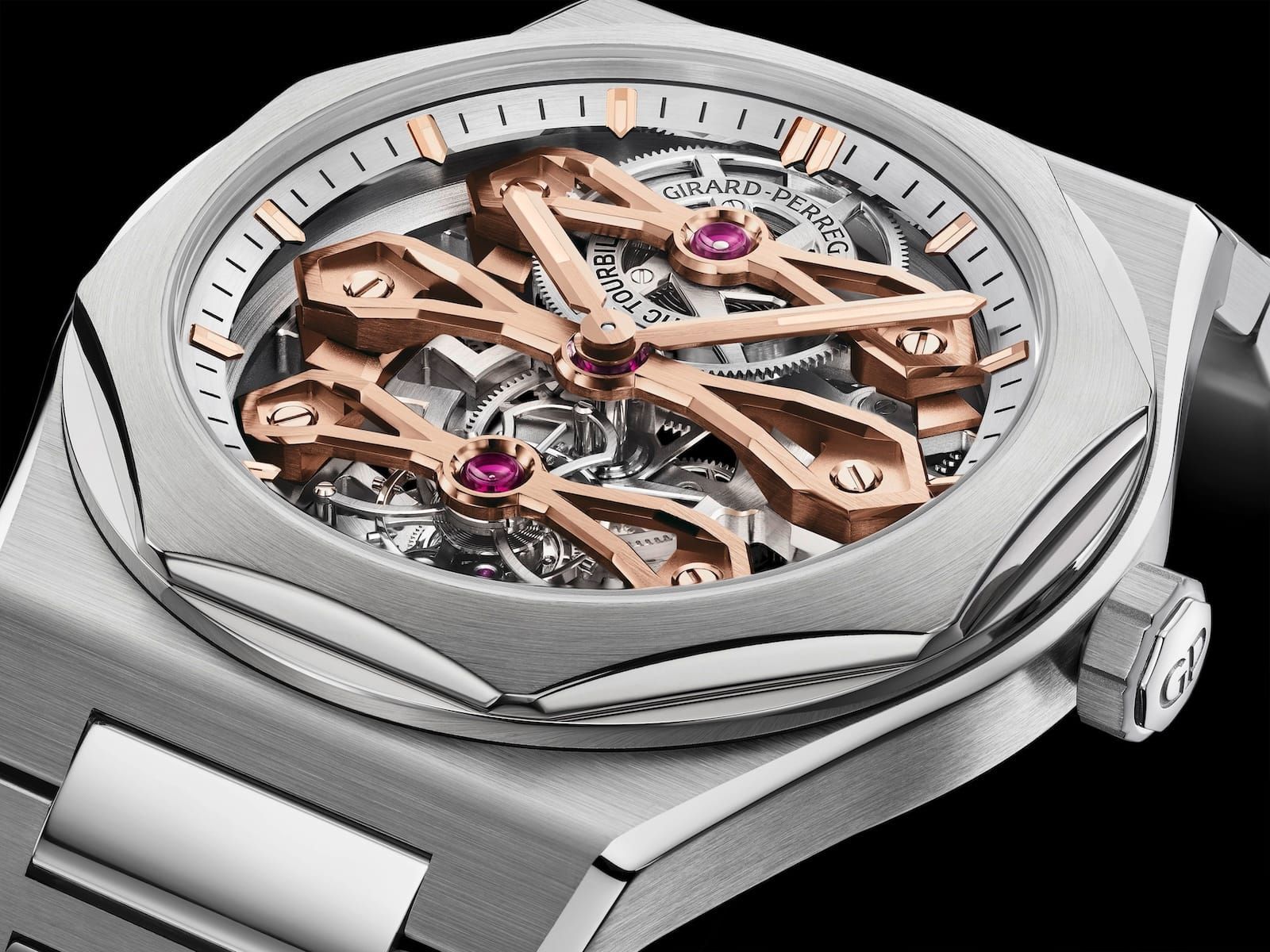 Girard-Perregaux Brings Back the Laureato Fifty Three Gold Bridges for Good