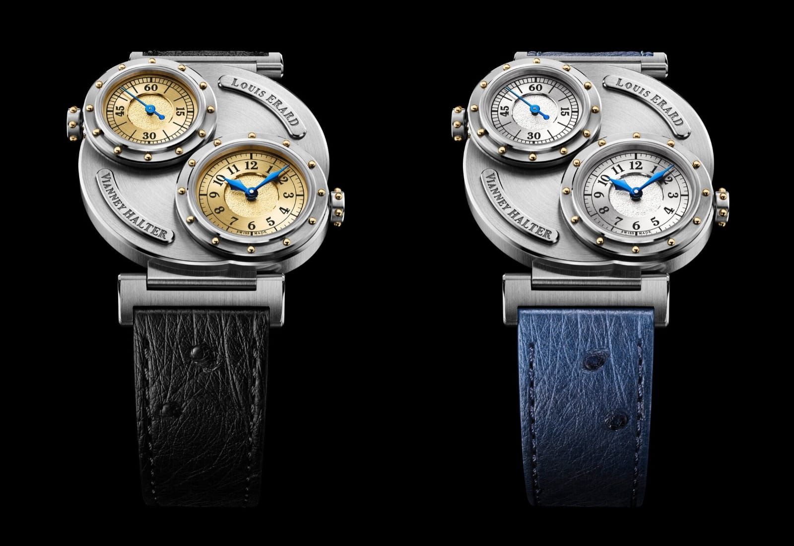 Louis Erard and Vianney Halter Split the Time Across Two Movements in the Futur Antérieur