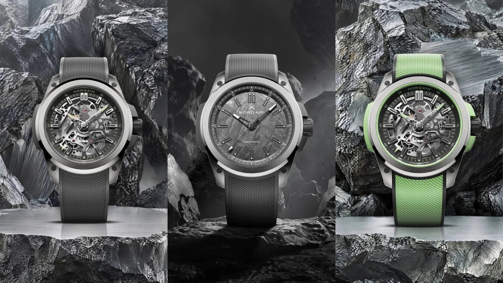 Norqain Trades Carbon for Titanium on Three New Wild One Models