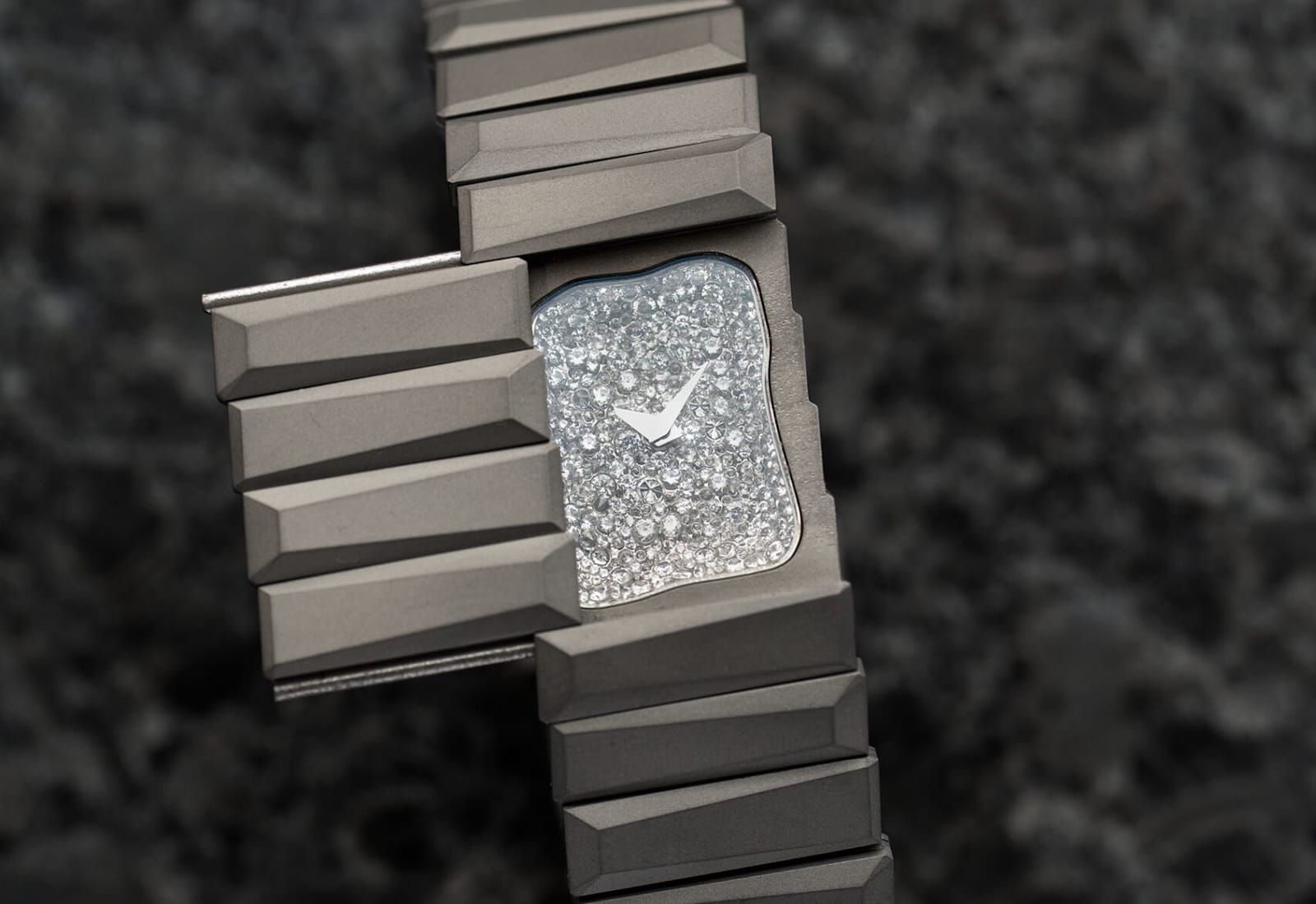 Toledano & Chan Disguises a Diamond Watch as a Titanium Bracelet